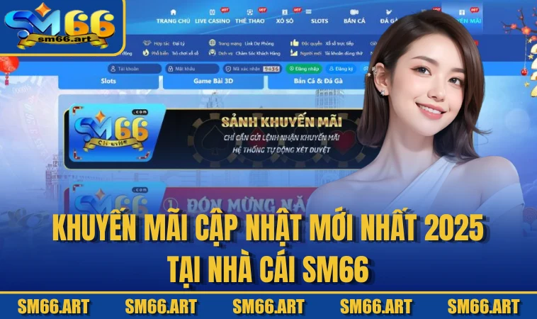 Khuyến mãi cập nhật mới nhất 2025 tại nhà cái SM66