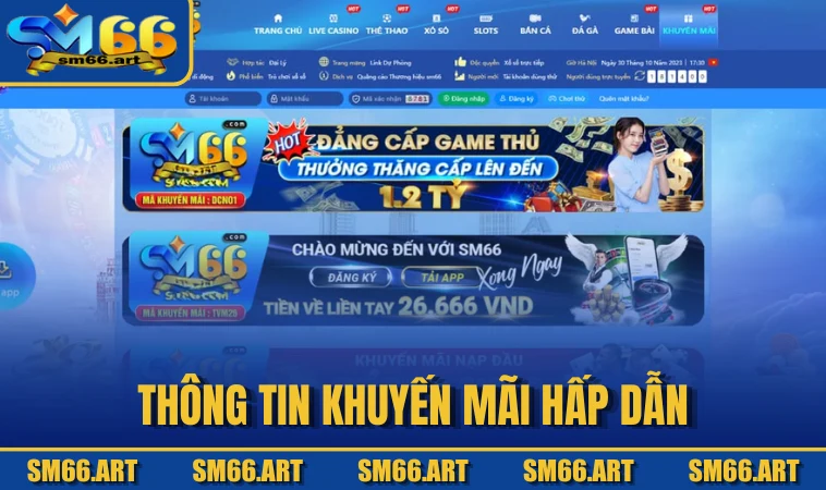 Thông tin khuyến mãi hấp dẫn